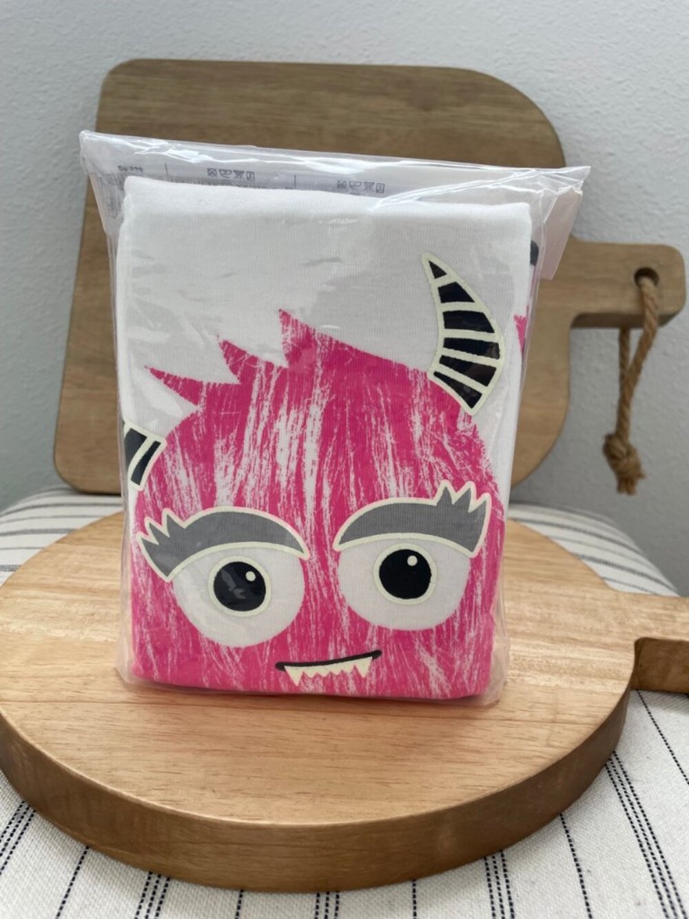 SALE! NWT Baby Gap Glow-in-the-Dark Pink Monster Pajama Set 3Y